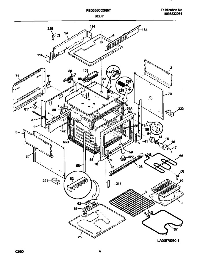 Diagram for FED355CCSI
