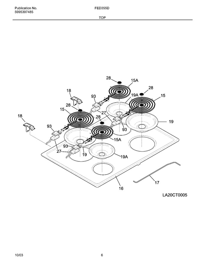 Diagram for FED355DBA