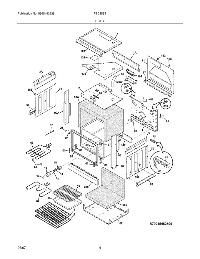 Diagram for FED355ESC