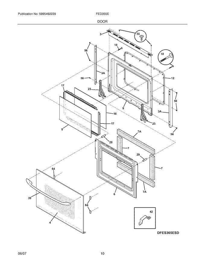 Diagram for FED355ESC