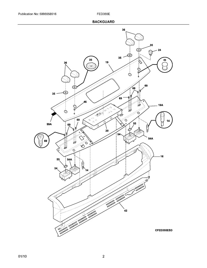 Diagram for FED355EBD
