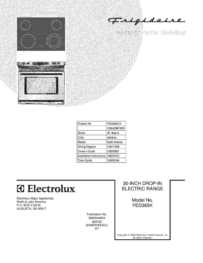Diagram for FED365KCA