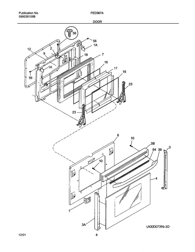 Diagram for FED367AQB