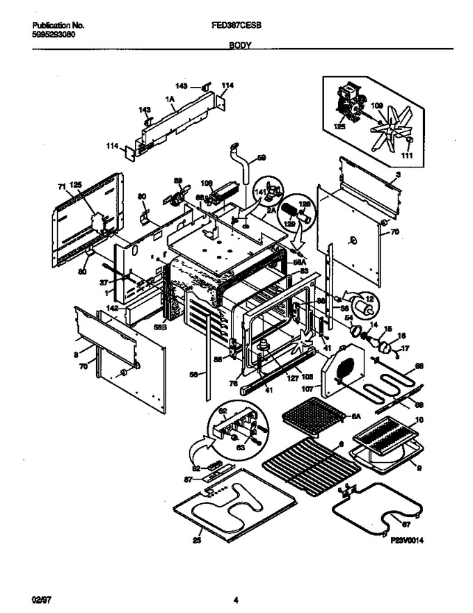 Diagram for FED387CESB