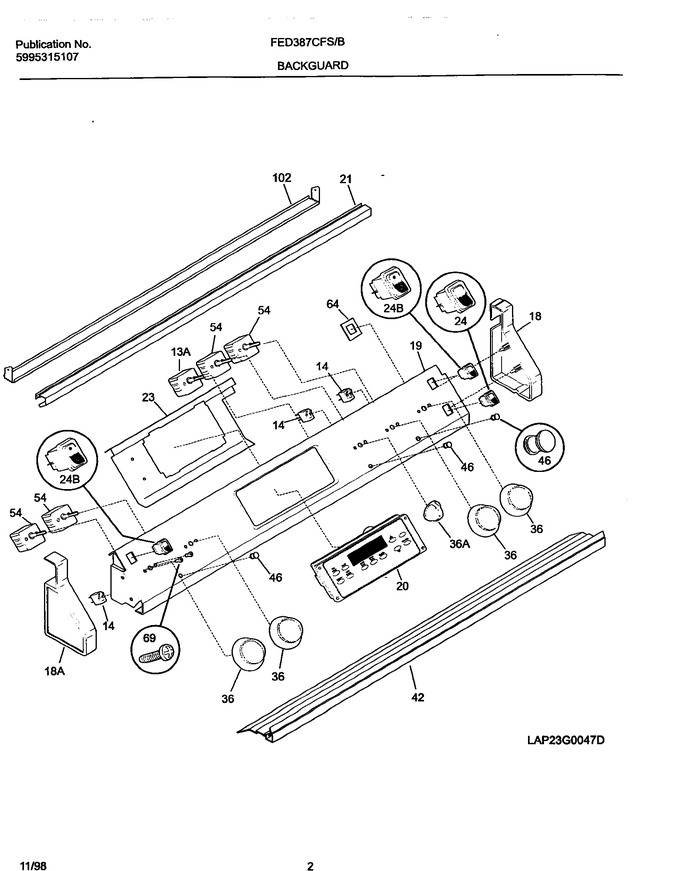 Diagram for FED387CFSD