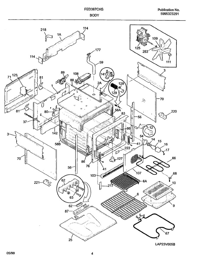 Diagram for FED387CHSA