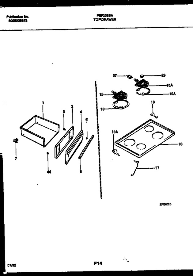 Diagram for FEF303BADA