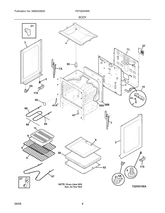Diagram for FEF303HWA