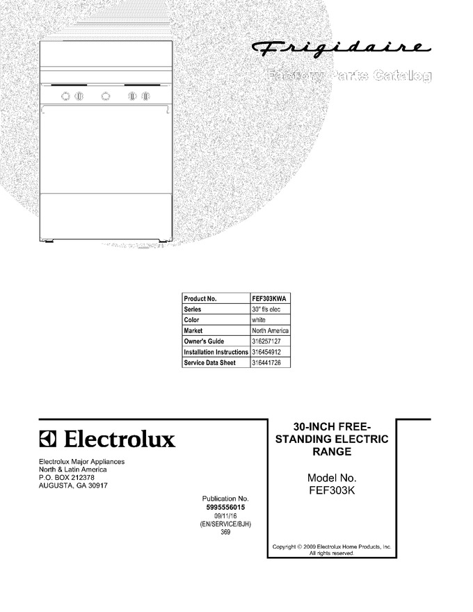 Diagram for FEF303KWA