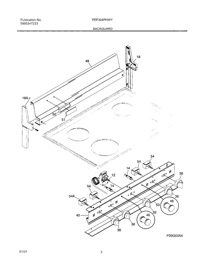 Diagram for FEF304PHWY