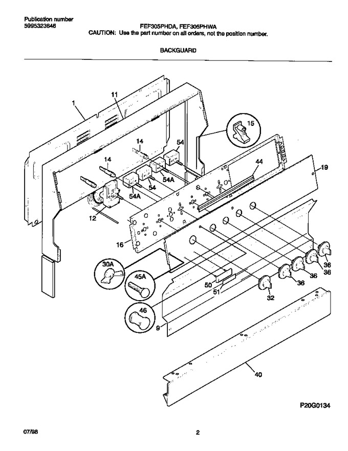 Diagram for FEF305PHWA