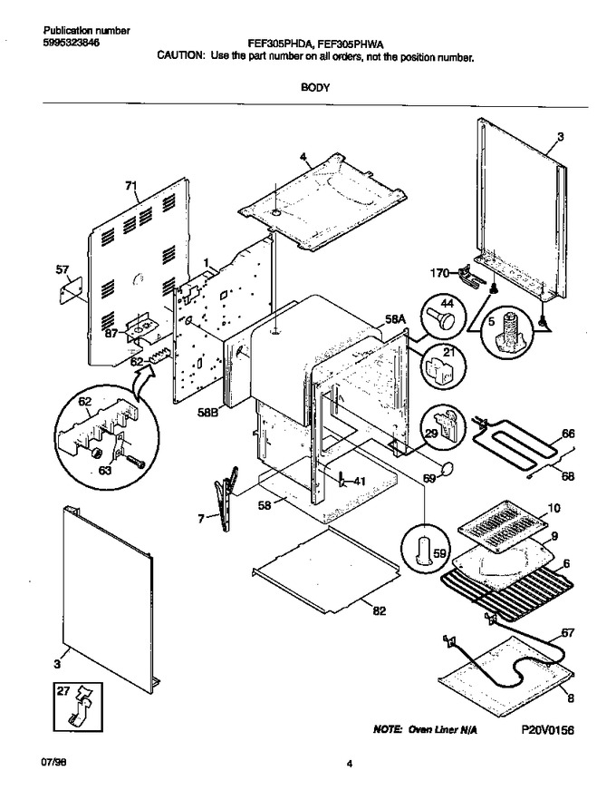 Diagram for FEF305PHWA