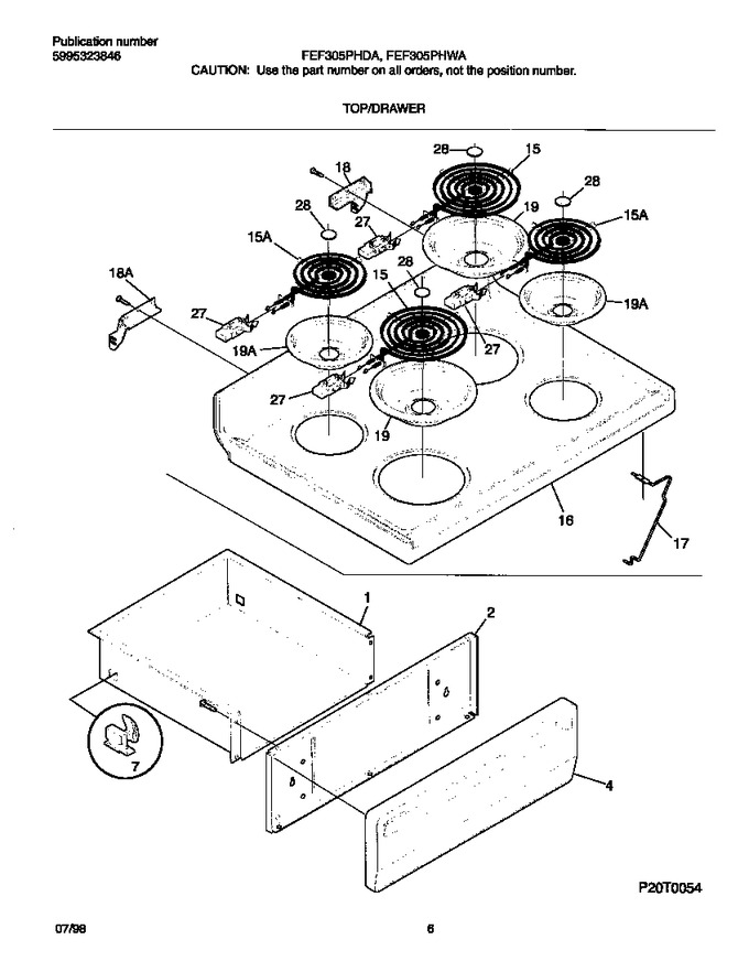 Diagram for FEF305PHWA