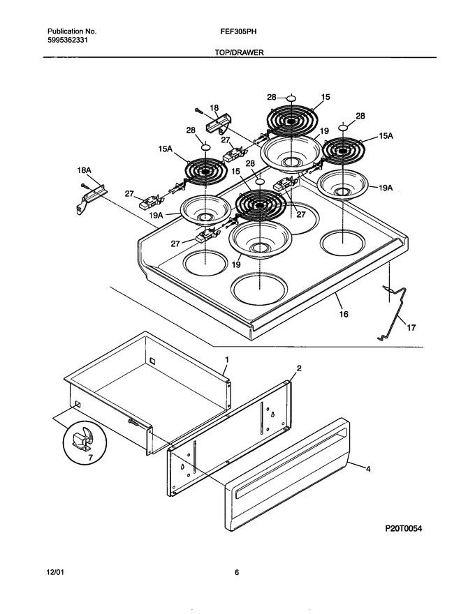 Diagram for FEF305PHSC