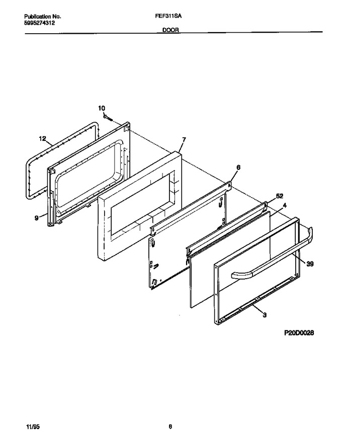 Diagram for FEF311SAWD