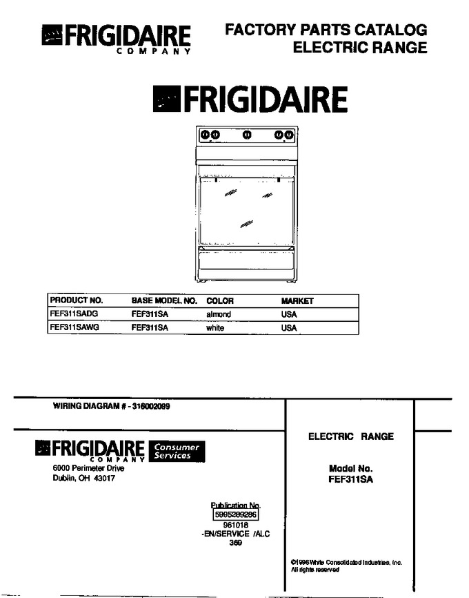 Diagram for FEF311SADG