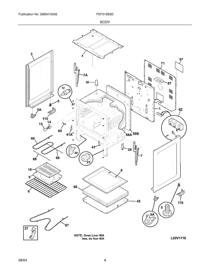 Diagram for FEF312BSD