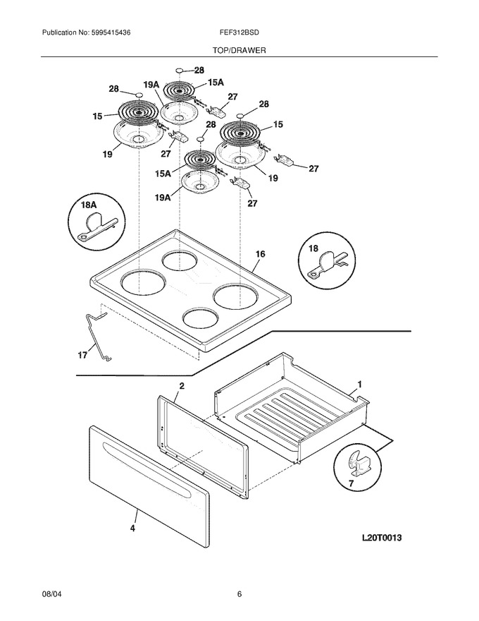 Diagram for FEF312BSD