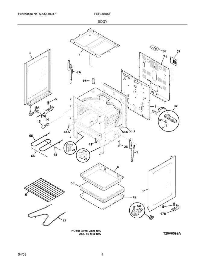 Diagram for FEF312BSF