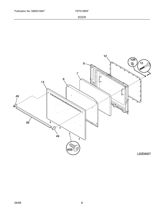 Diagram for FEF312BSF