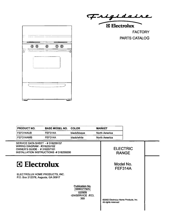 Diagram for FEF314AUB