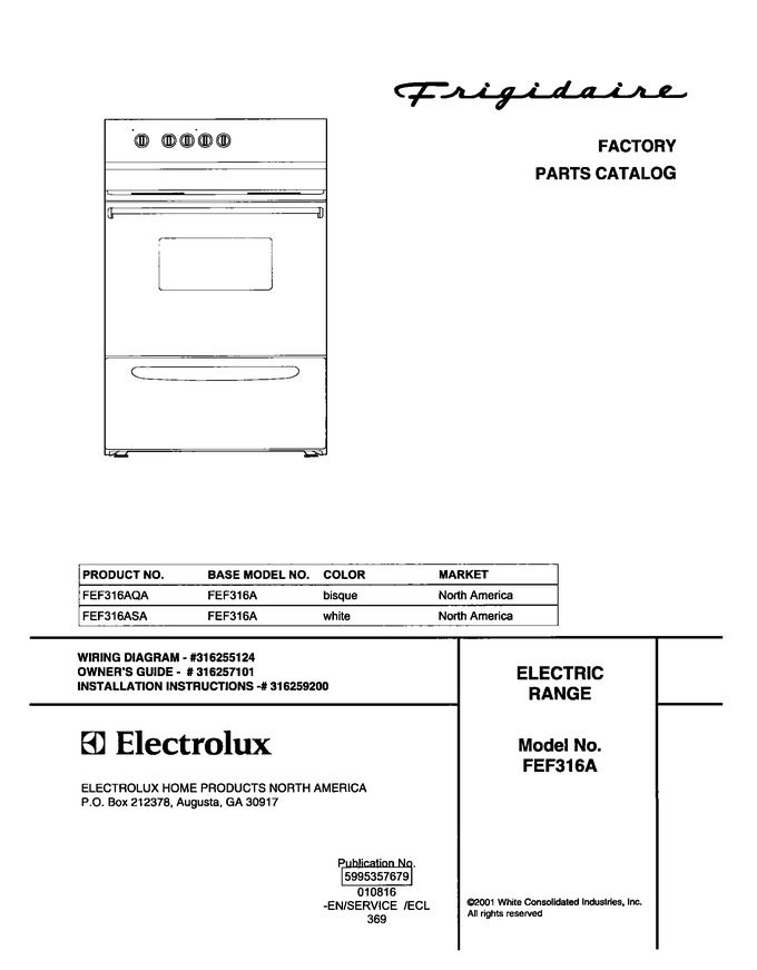 Diagram for FEF316ASA