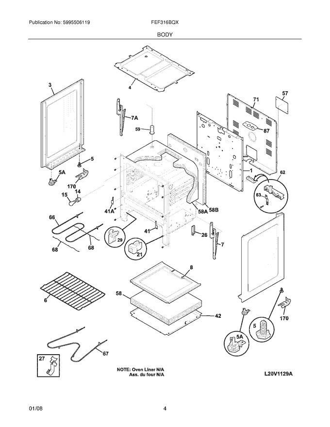 Diagram for FEF316BQX