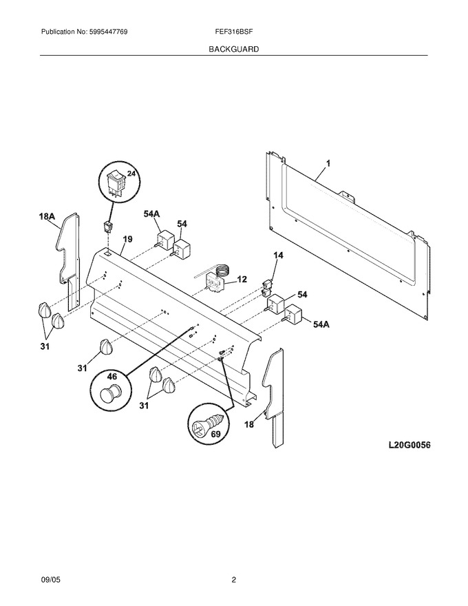 Diagram for FEF316BSF