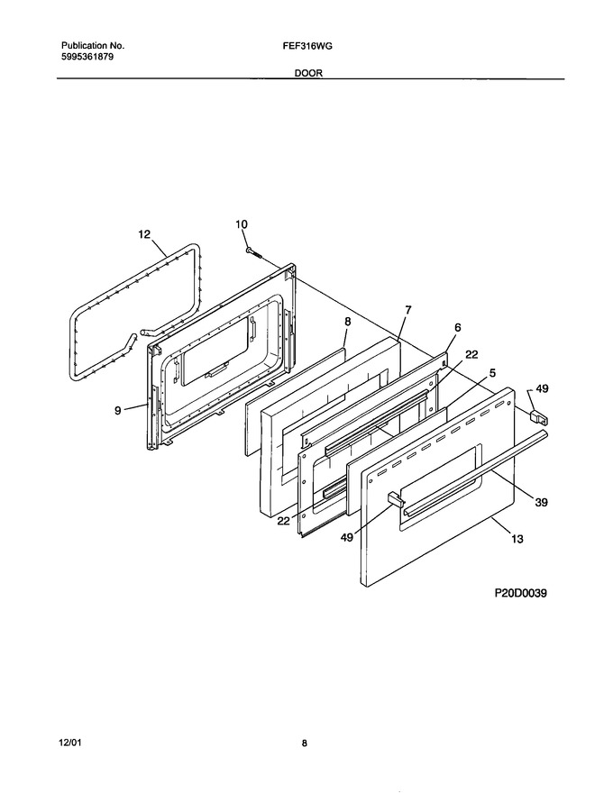 Diagram for FEF316WGTE
