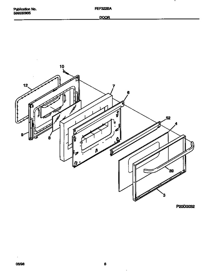 Diagram for FEF322BAWH