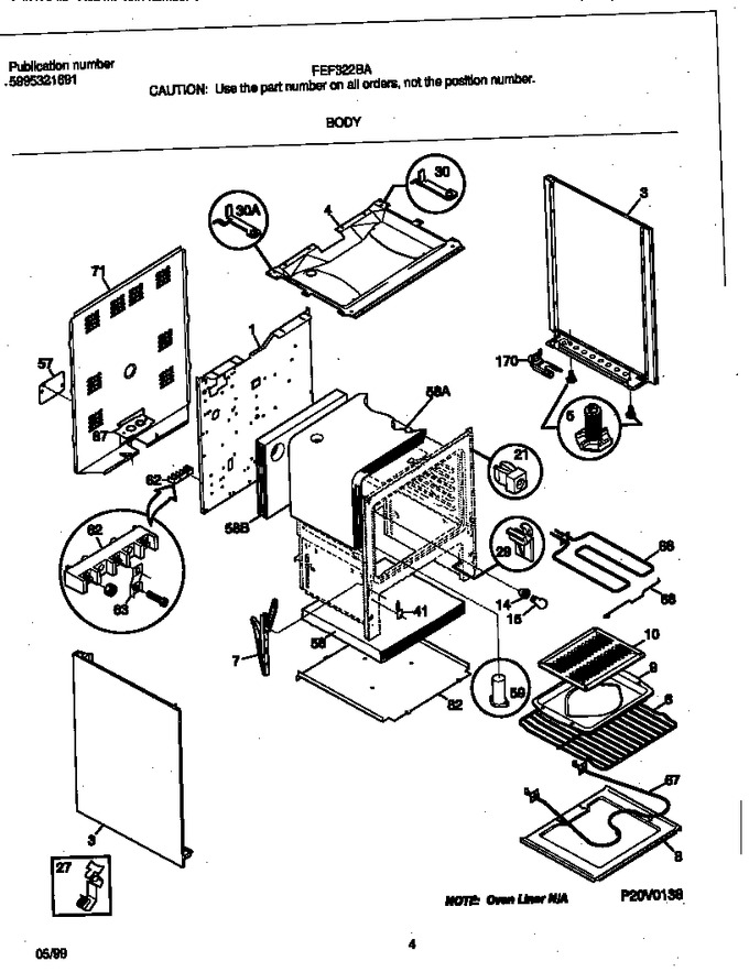 Diagram for FEF322BAWM