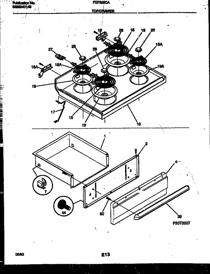 Diagram for FEF322CASA