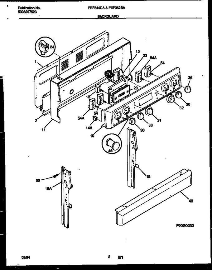 Diagram for FEF342BAWB