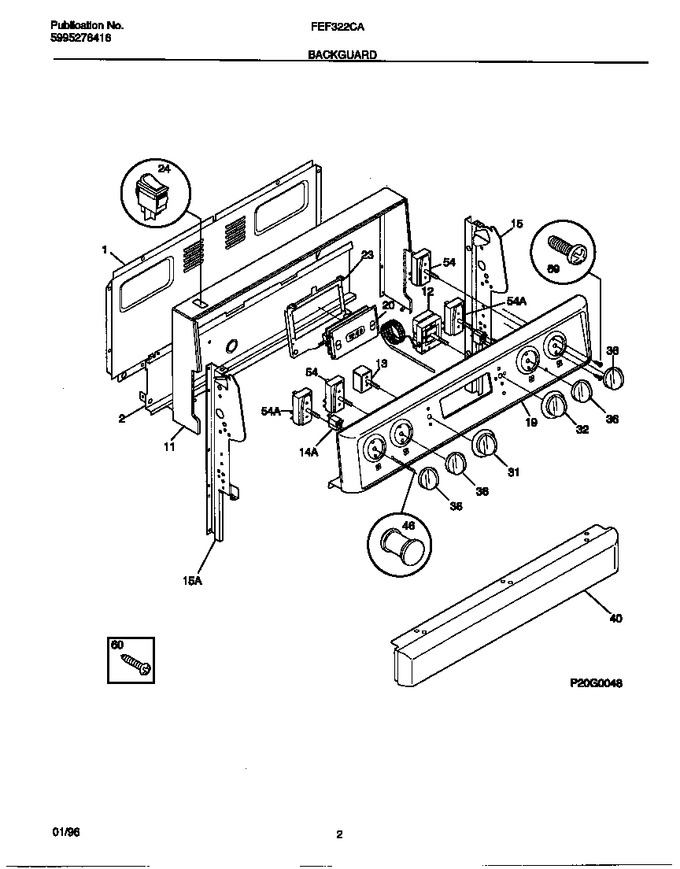 Diagram for FEF322CASD