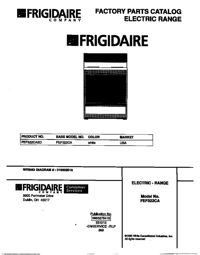 Diagram for FEF322CASD