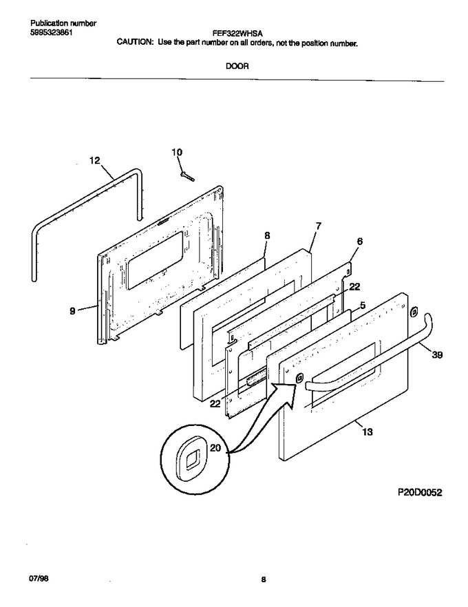 Diagram for FEF322WHSA