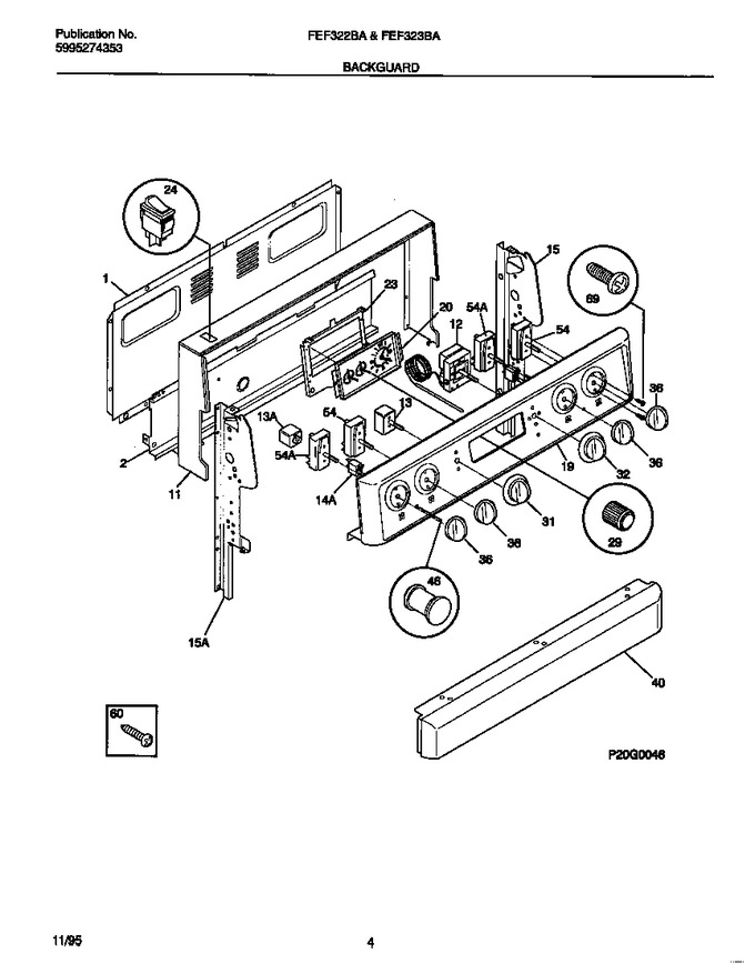 Diagram for FEF323BAWD