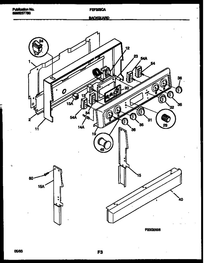 Diagram for FEF323CASA