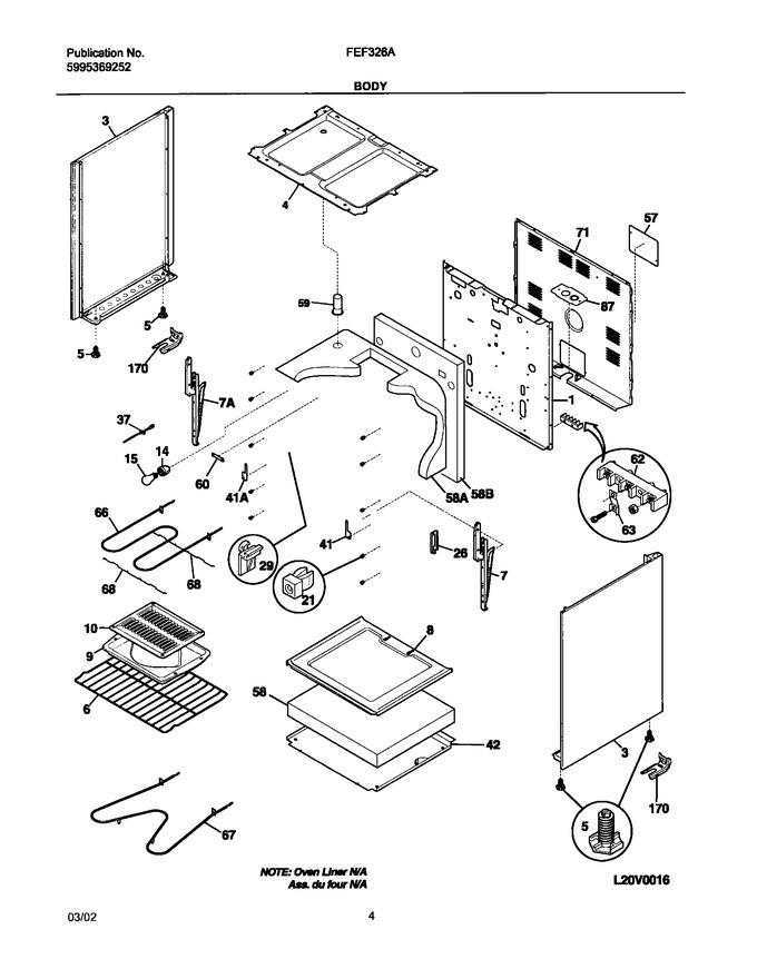Diagram for FEF326ASB