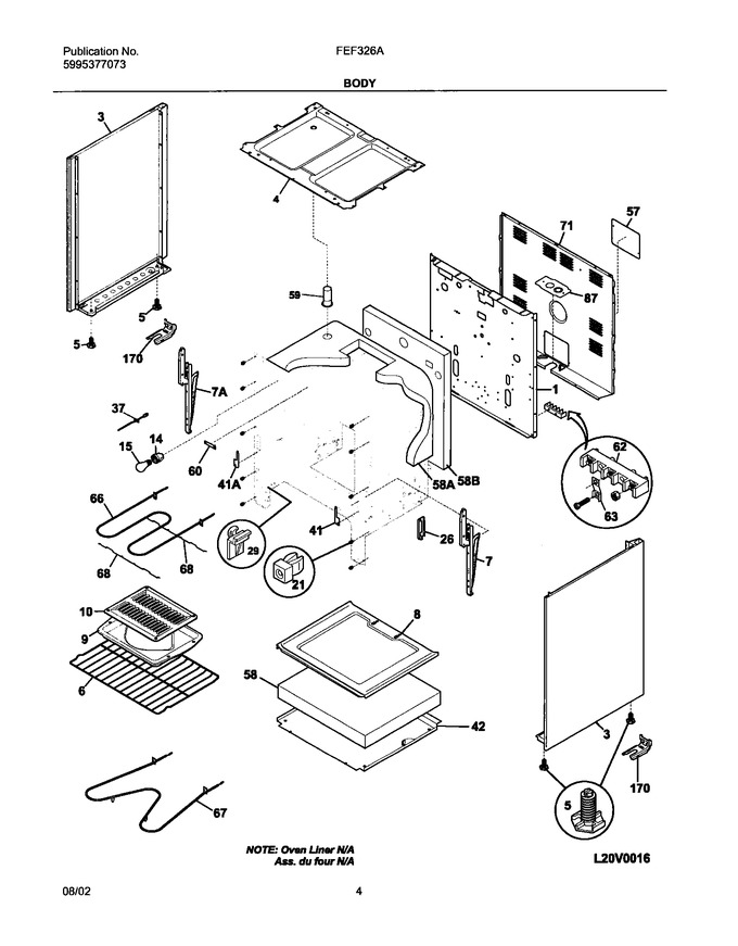 Diagram for FEF326ASC