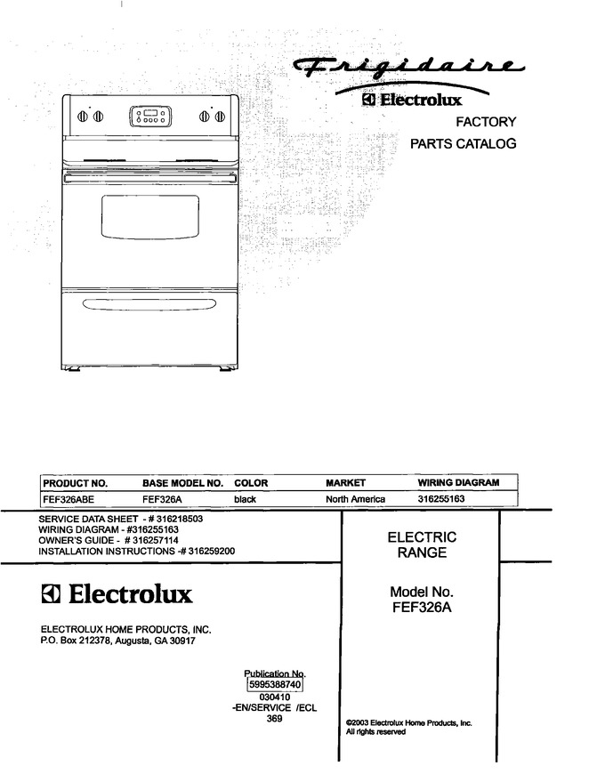Diagram for FEF326ABE