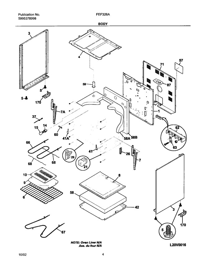 Diagram for FEF326ASD