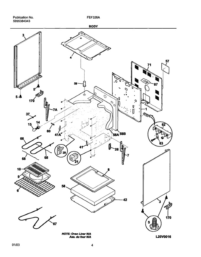 Diagram for FEF326AWE