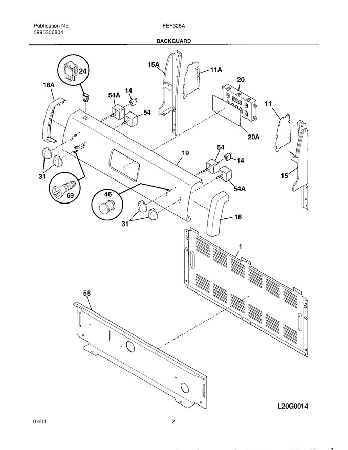 Diagram for FEF326ASA