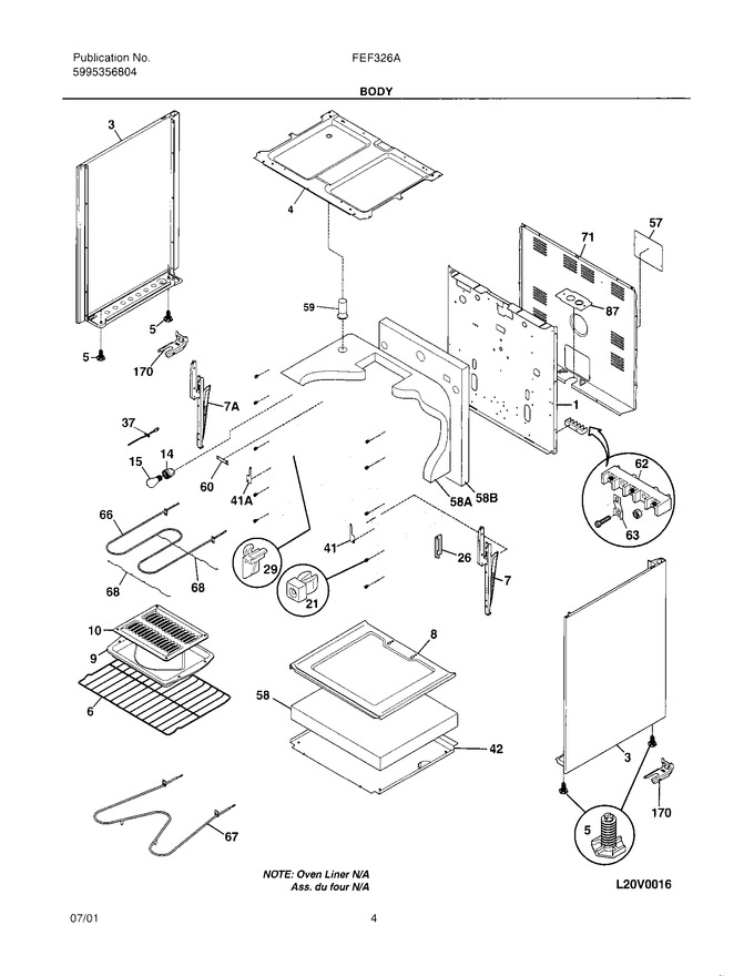 Diagram for FEF326AWA