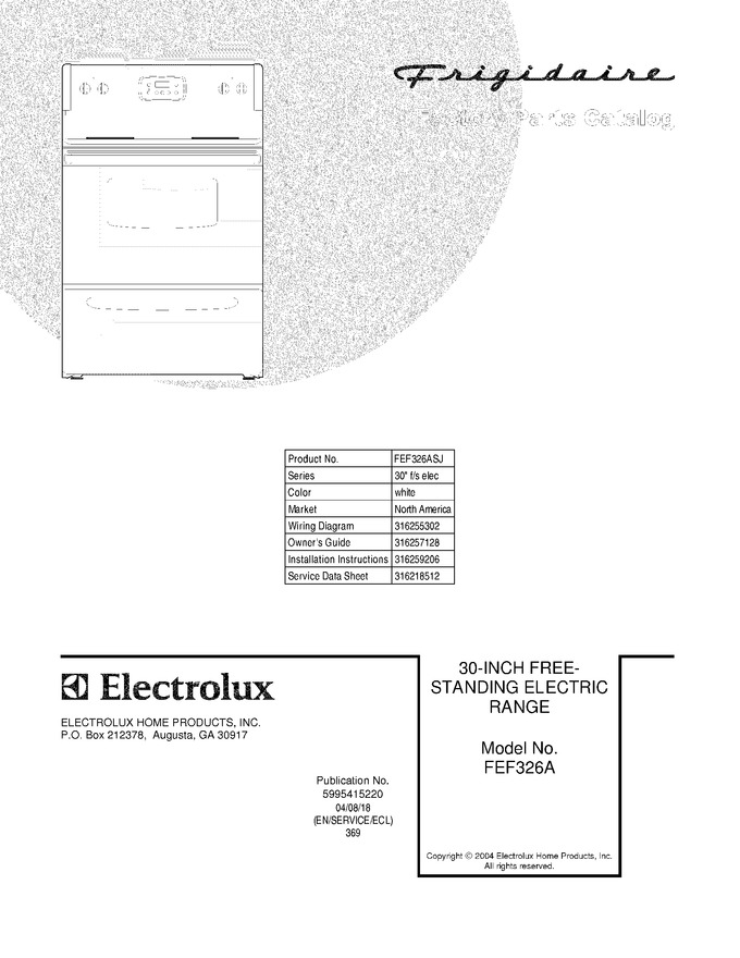 Diagram for FEF326ASJ