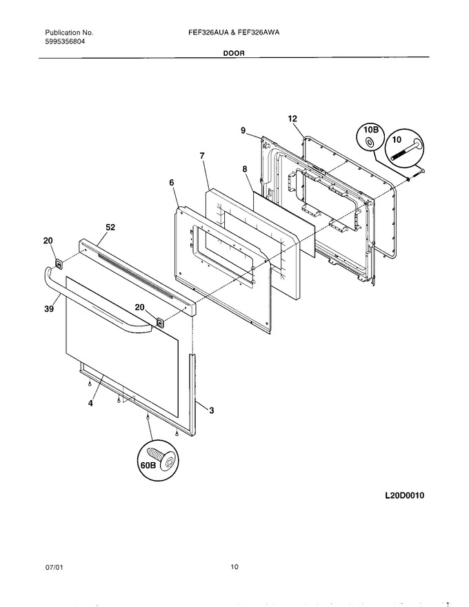 Diagram for FEF326AWA