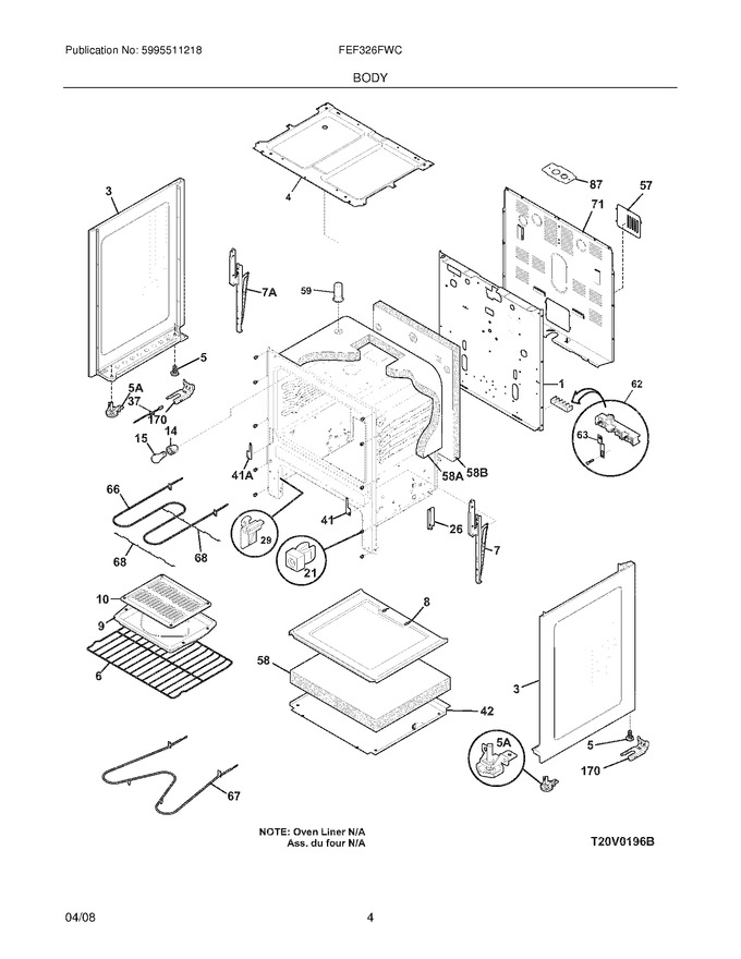 Diagram for FEF326FWC