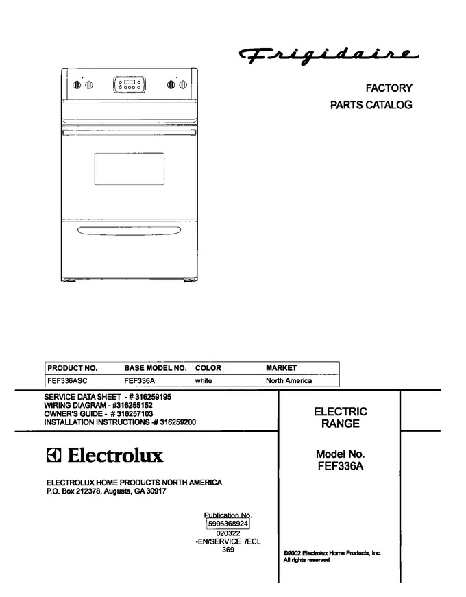 Diagram for FEF336ASC