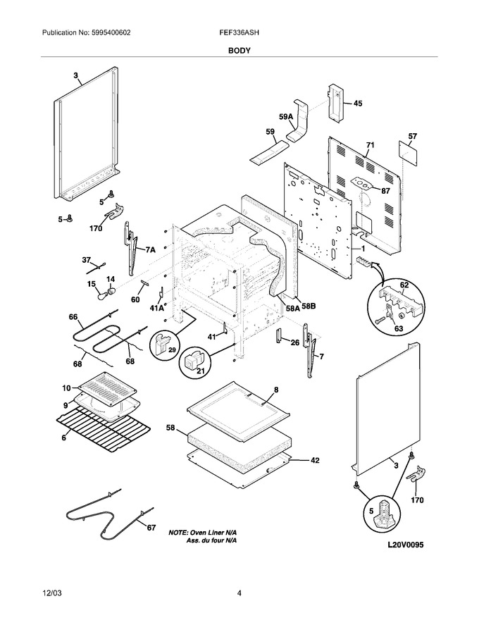 Diagram for FEF336ASH